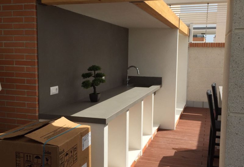 Reforma en una vivienda de Valencia.