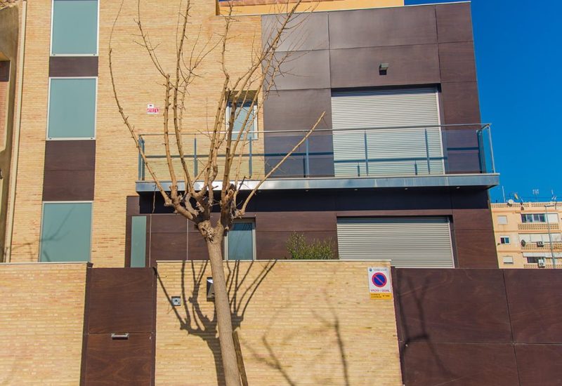 Construcción de una nueva vivienda en Valencia.